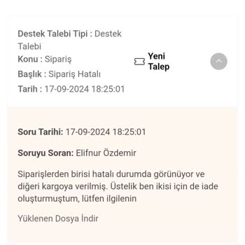 Prestij Boncuk İade İşlemi Yapılmıyor