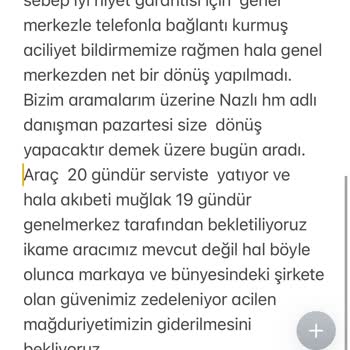 Peugeot Araçta Sorun Ve Markanın Çözüm Konusunda Hareket Alamaması