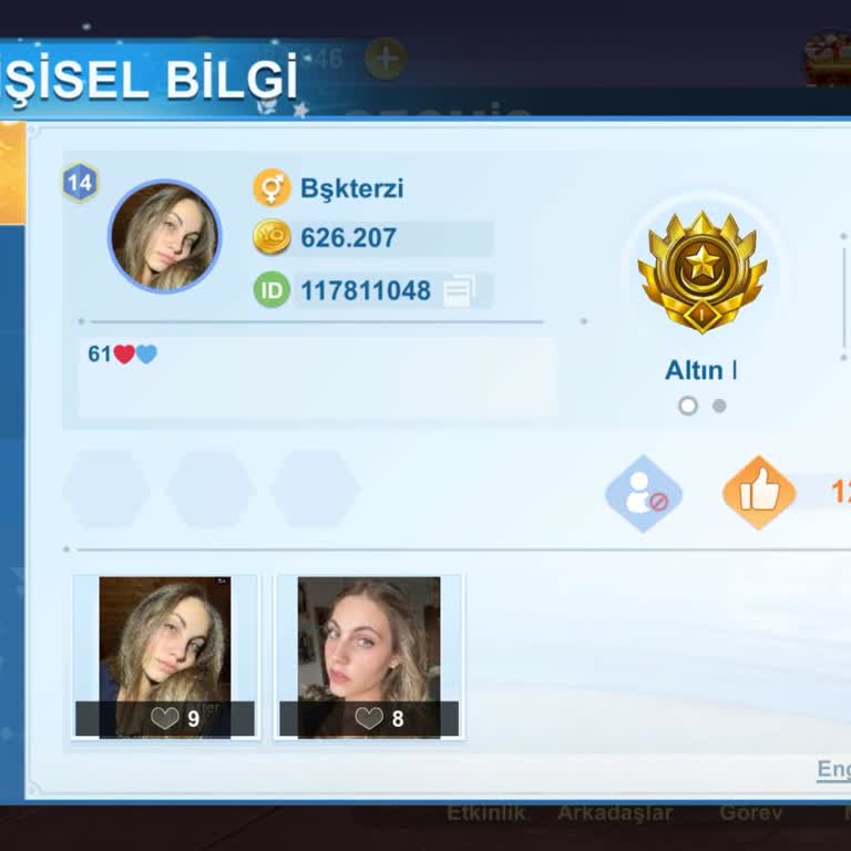 101 Okey Yalla Yalla Okeyde Fotoğraflarım Kullanılıyor Şikayet Etmeme Rağmen Silmiyor