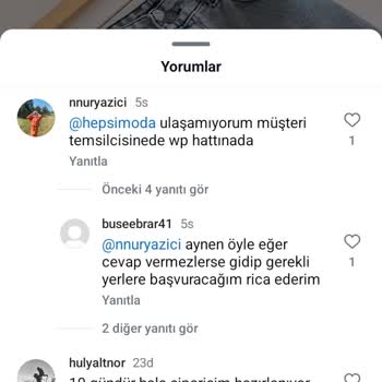 Hepsi Moda İade Ücreti Sorunu Ve Müşteri Hizmetleri Cevapsızlığı