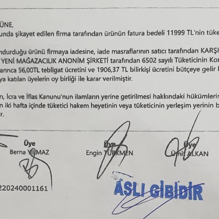 A101 Yine Ayıplı Ürün Ve Yine Kanun Tanımazlık.