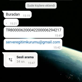 Burs Vaadiyle Dolandırıcılık Server Eğitim Kurumu Şikayet
