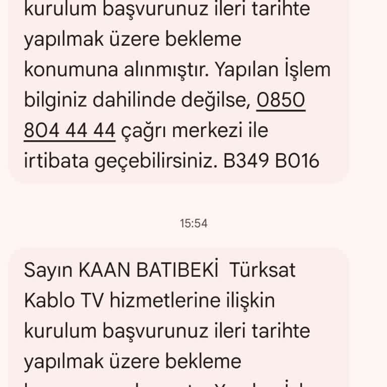 Kablo Net Türksat Fiber İnternet Bağlantı Ücreti Hakkında Şüpheli Durum