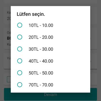 Garanti BBVA Mobil Uygulama Üzerinden Ulaşım Kartına Tl Yükleme Limiti