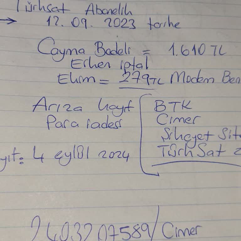 TÜRKSAT İnternet Arıza