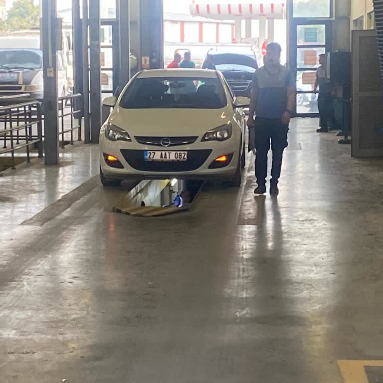Adıyaman Tüvtürk Keyfi 2. Kez Aracın Muayeneye Alınması