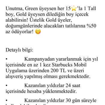 Starbucks Reklam Yapıyor Ama Doğum Günü Hediye Yıldızlarını Vermiyor