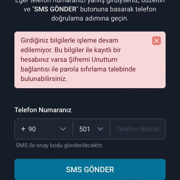 BTCTURK Kişisel Bilgilerimi Güncelleyemiyorum