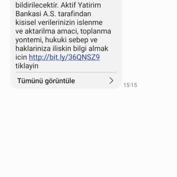 Aktif Bank Kredi Başvuru Şikayeti