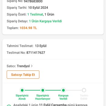 Trendyol Kargo Mağduru Ürün Kayıp Ve Çalıntı