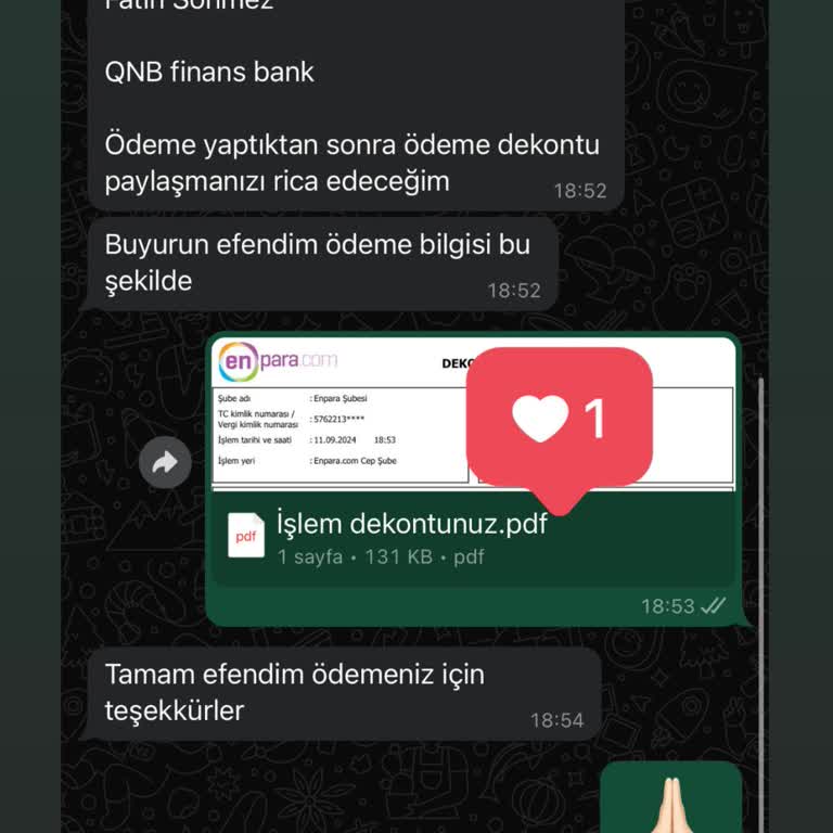 Etiltarimsal.com Üzerinden Yapılan Sipariş Sonrası Yaşanan Sorun