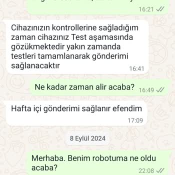 Roborock Almak Pişmanlıktır. Servisi Çok Kotu