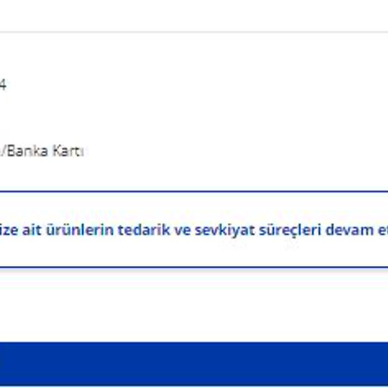 Avansas Sipariş İptal Edemiyoruz