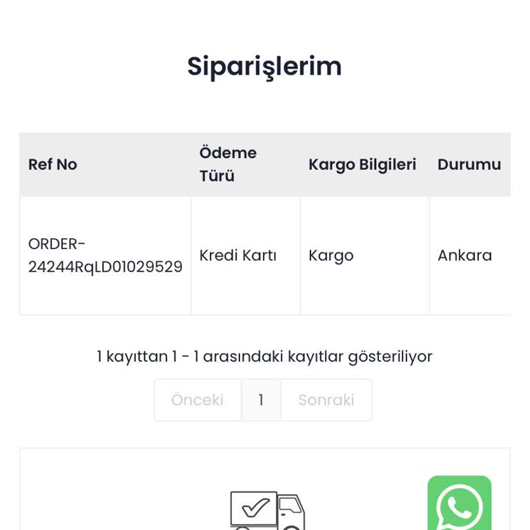 Modalife Siparişim Elime Ulaşmadı.