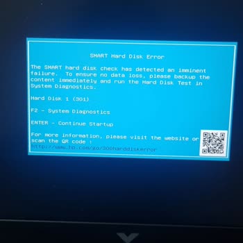 HP Victus Laptop SSD Arızası