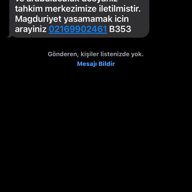 EKP UZLASMA (SMS) Yanıltıcı Mesajlarla Mağduriyet Tehlikesi