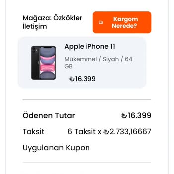 Getmobil'den Satın Alınan Telefon Pil Tanınmadı Hatası Veriyor