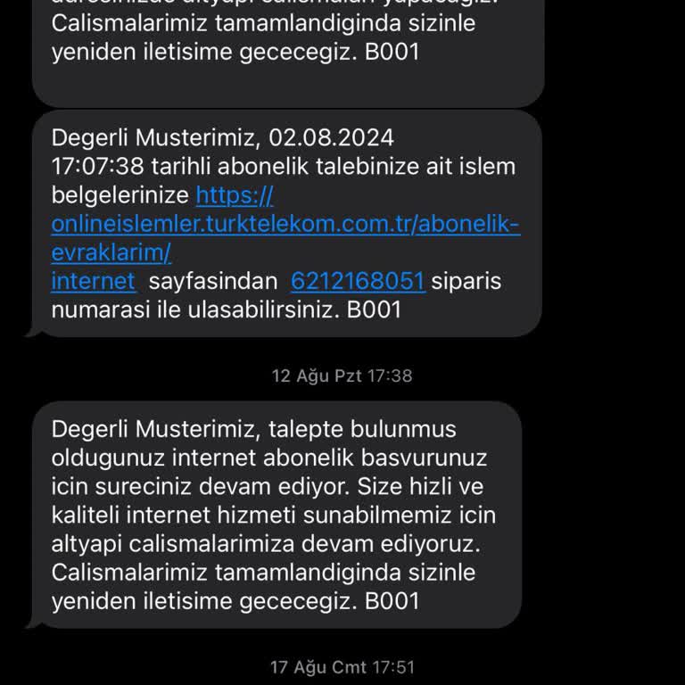 Türk Telekom İnternet Altyapı Bağlanmıyor