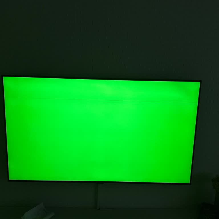 Samsung 50TU8000 50" TV Geç Açılma-siyah Yatay Çizgiler