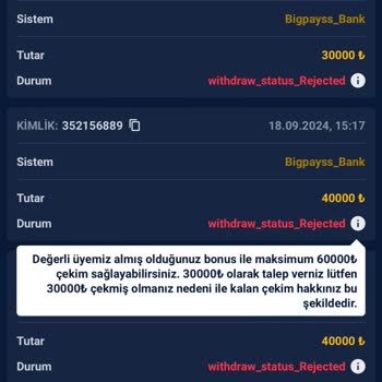 Betzula'da Beklenmedik Bakiye Kaybı Ve Çekim Sorunları
