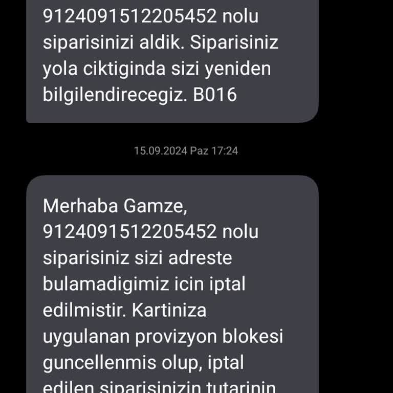 A101kapıda Ücret İadesi