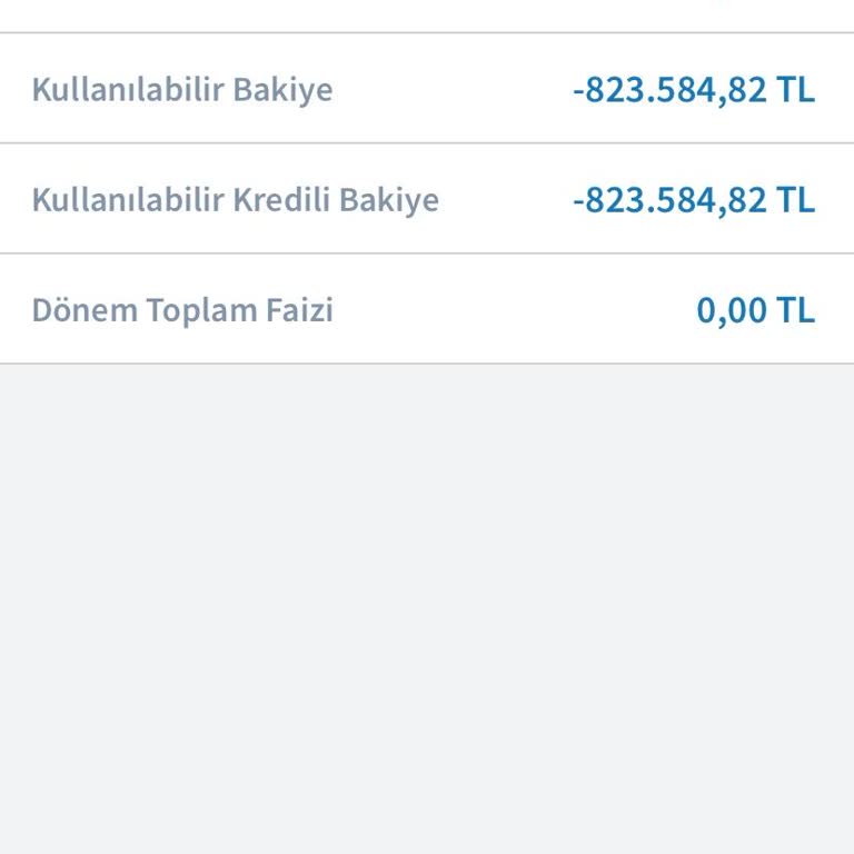 Halkbank Hesap Bakiyem Ekside Gözüküyor Hiçbir İşlem Olmadığı Takdirde