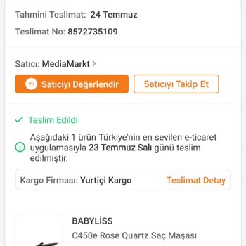 Babyliss Baybliss Saç Maşası