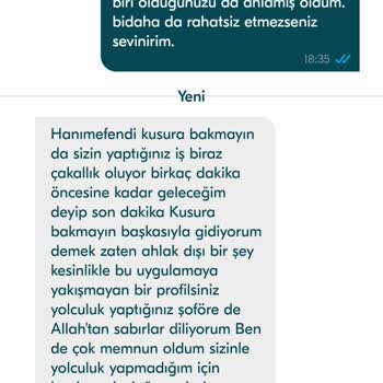 Blabla Car Sürücü Yolculuğu Gerçekleştirmediğim İçin Hakaret Etti.