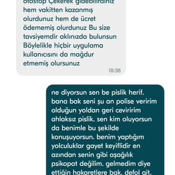 Blabla Car Sürücü Yolculuğu Gerçekleştirmediğim İçin Hakaret Etti.