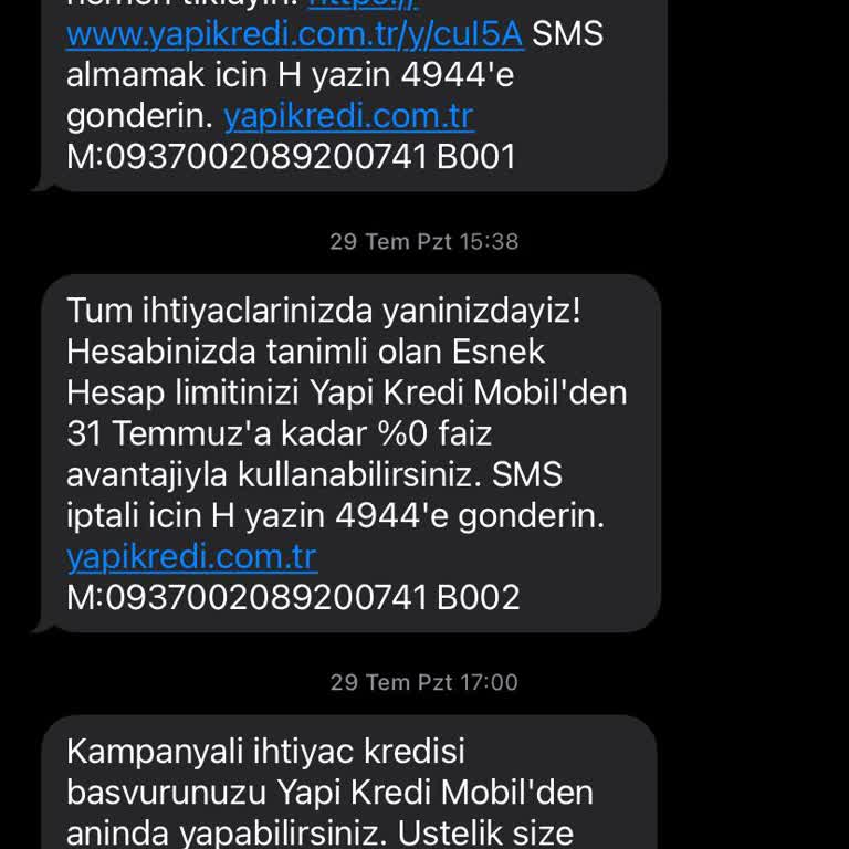 Yapı Kredi Bankası Ve Yalan Kampanyaları