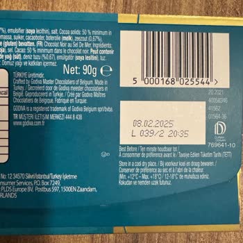 Tett Geçmemiş Godiva Çikolatası Bozuk Çıktı