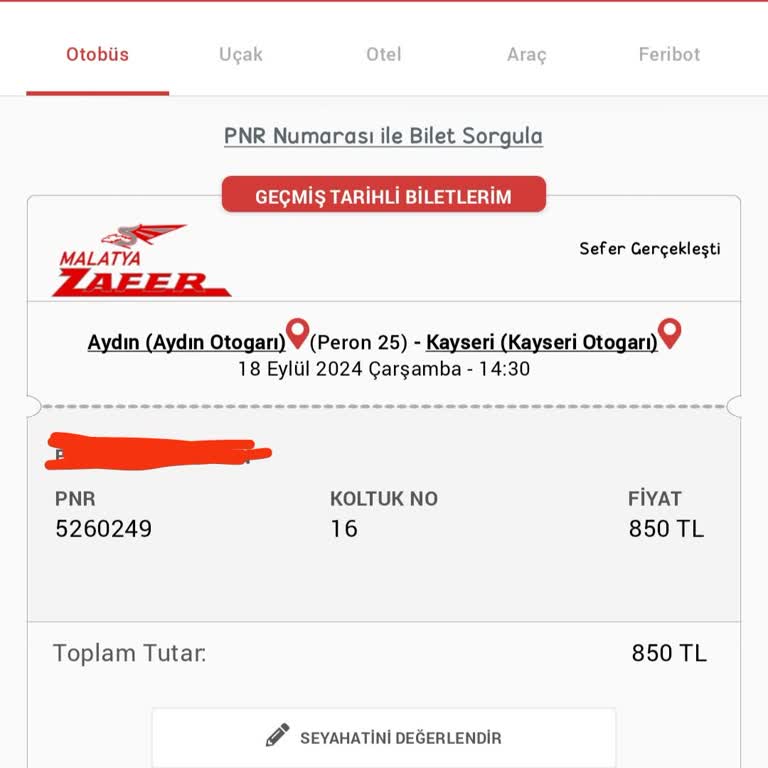 Obilet Yanlış Aldığım Bileti İptal Edemedim