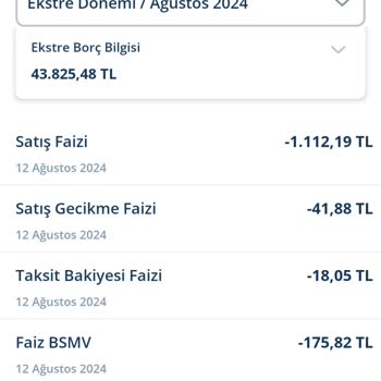 Denizbank Satış Faizi, Faiz BSMV, KKDF