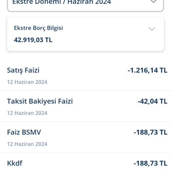 Denizbank Satış Faizi, Faiz BSMV, KKDF
