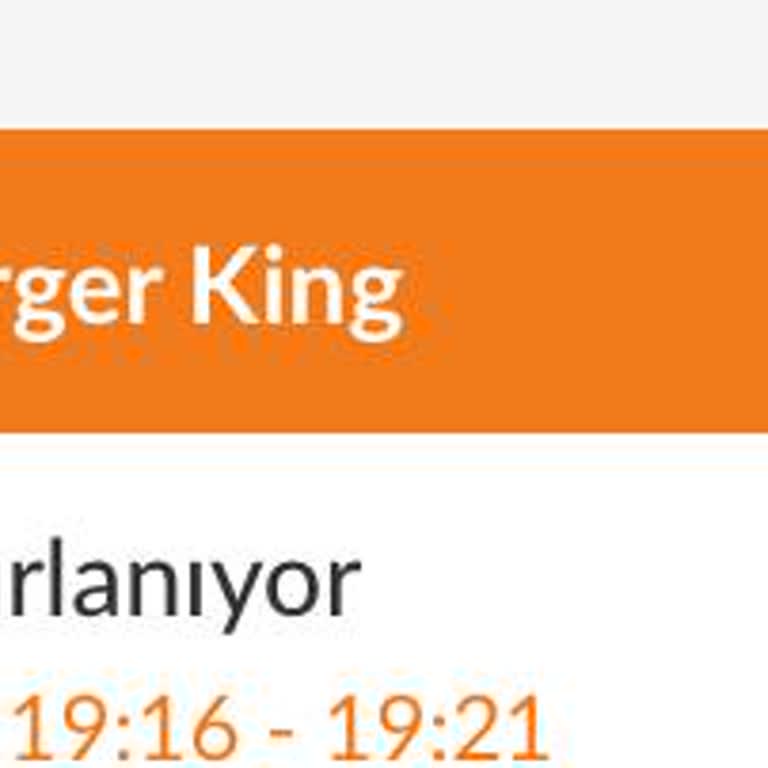 Burger King Ve Trendyolgo İşbilmezliği!