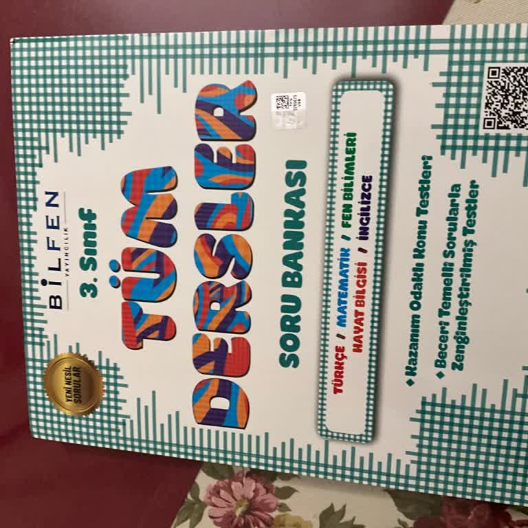 Bilfen Yayıncılık 3. Sınıf Tüm Dersler Soru Bankası Video Çözümleri Sorunu