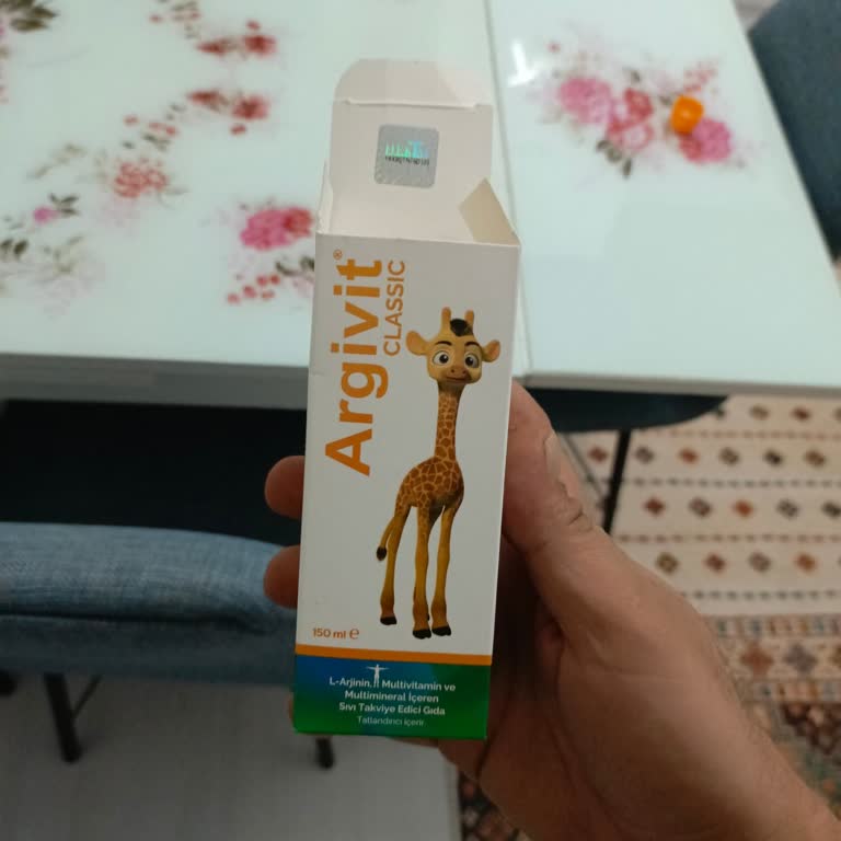 Argivit Kapağı Açılınca Köpürdü Yarısı Döküldü