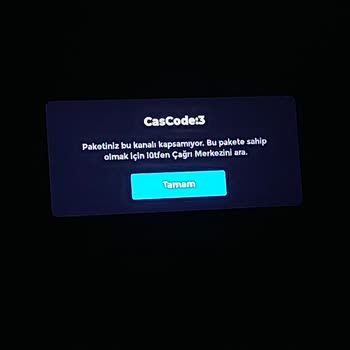 Kablo TV Yazılım Güncellemeden Kaynaklı TV Yayını Problemi