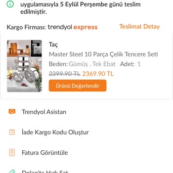 Taç Mutfak Taçev Tencere Kapağı Isıya Dayanıklı Değil!
