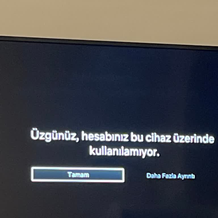 Onvo Televizyon Netflix Sorunu: Kullanılamıyor Uyarısı