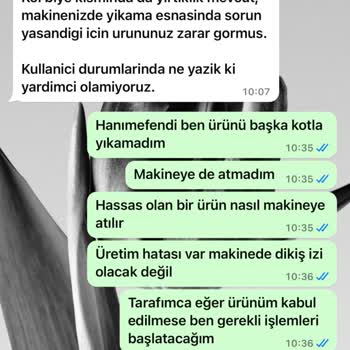 Lavinia Couture Kusurlu Ürün Ve Renk Verdi