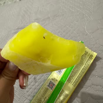 Algida Buz Parmaktan Çıkan Siyah Şeyler