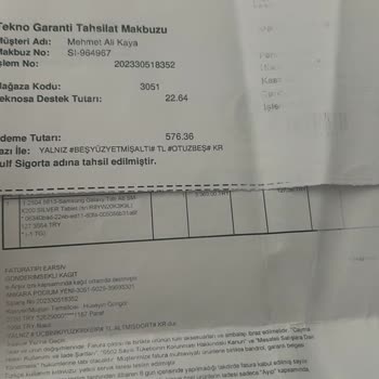 Teknosa Samsung Yetkili Servis Şikayet