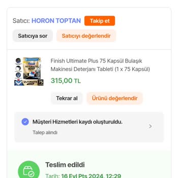 Hepsiburada Ürünüm Teslim Edilmediği Halde Teslim Edildi Diye Gösterdiler