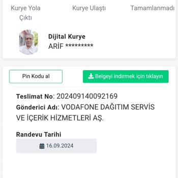 Digital Kurye Hattımı Teslim Etmiyor