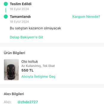 Dolap Uygulamasında Satış Sonrası Ödeme Sorunu
