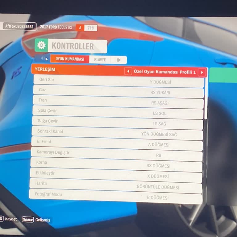 Rampage V902 Gamepad Olarak Algılıyor