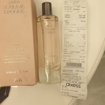 Zara Mağazasından Alınan Parfümün Kalıcılığı Ve Kokusu Sorunlu