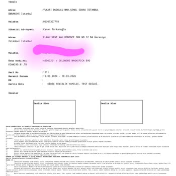 Yeni Alınan Delonghi Kahve Makinesi Sürekli Sorun Çıkarıyor