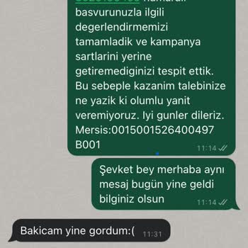 Akbank Fatura Talimatlarına Verilmeyen Çip Para.